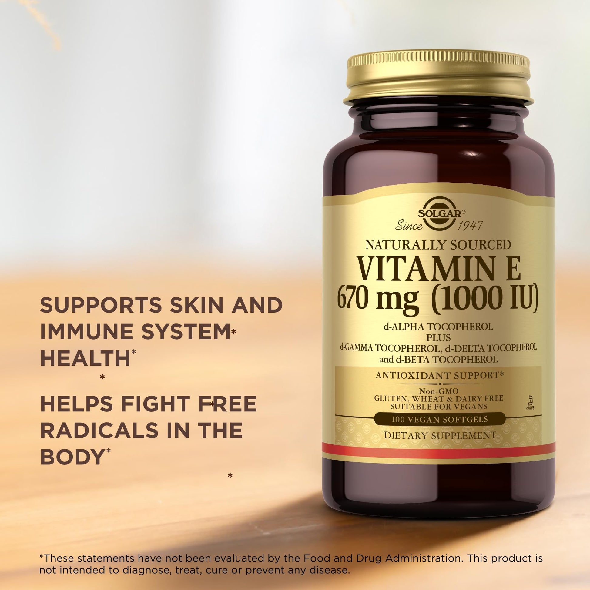 Muestra interior cápsulas blandas vitamina e solgar