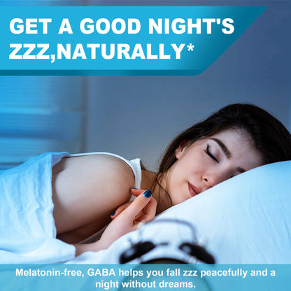 mujer durmiendo tranquila gracias a gomitas gaba