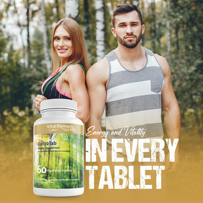 Mujer sosteniendo tablet de Daily2Tab