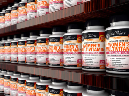 Mujeres caminando con multivitamínico BioSchwartz