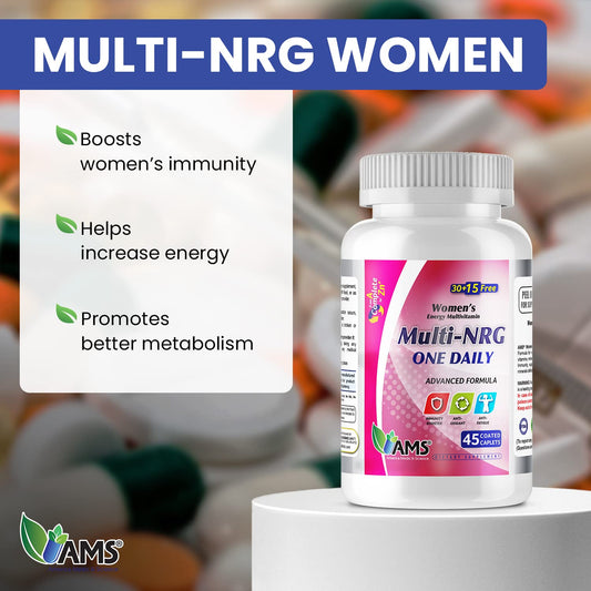Cápsulas Multi-NRG para energía femenina