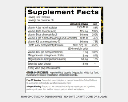 Multivitamin PALO para la salud diaria de adultos