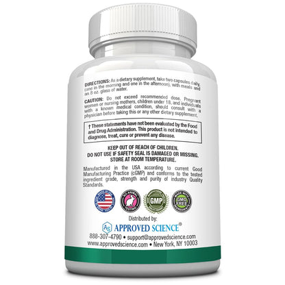 Multivitamina de alta calidad de Approved Science para hombres y mujeres.