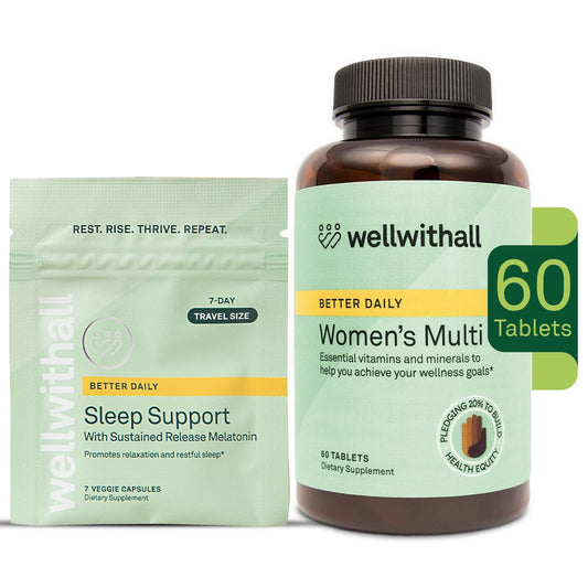Multivitamina Femenina para el bienestar diario y soporte de sueño.