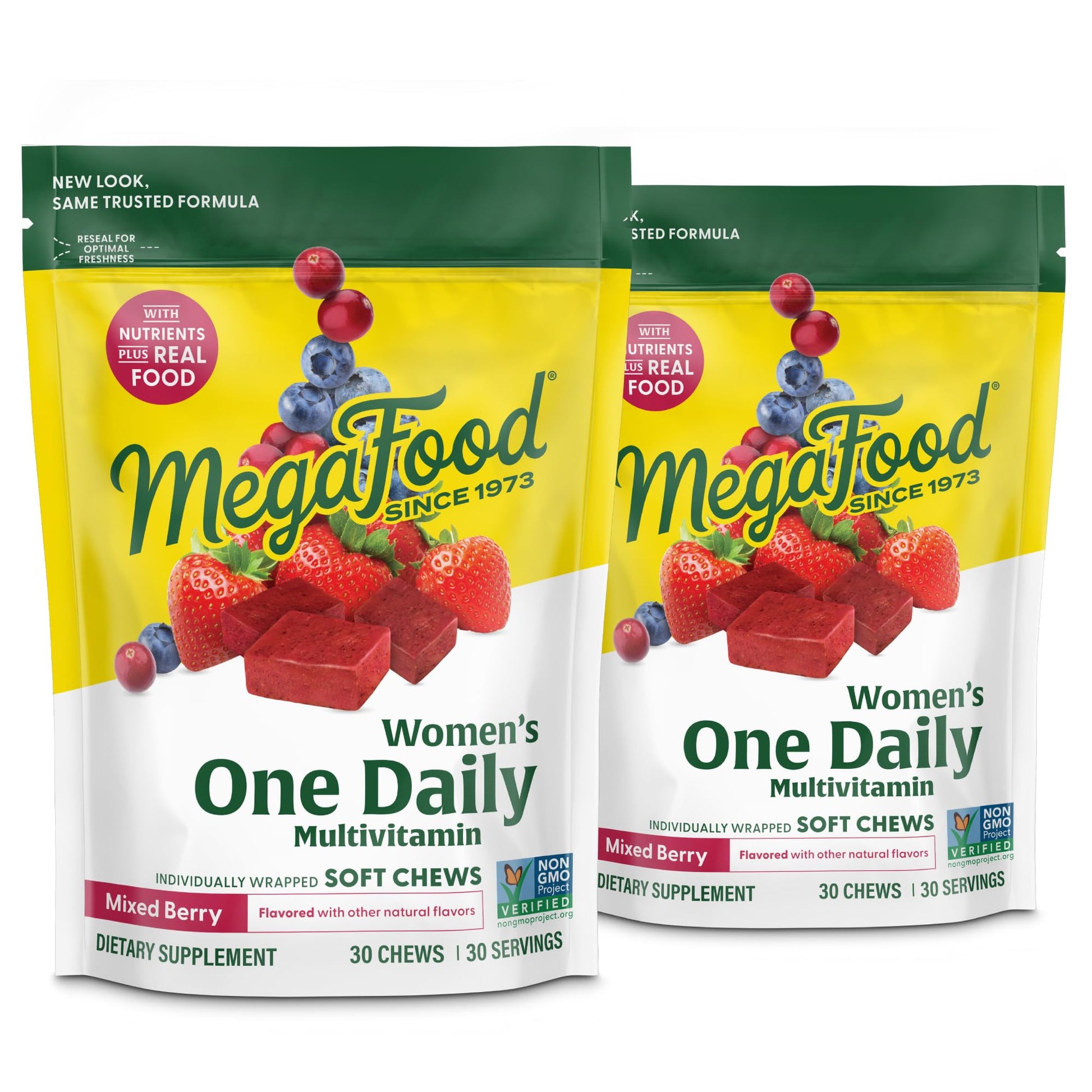 Multivitamina para mujeres sabor berries - paquete de 2