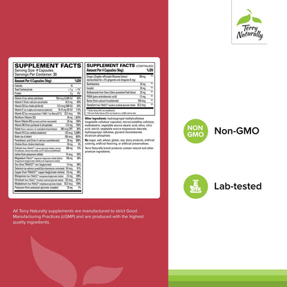 Multivitamina sin alérgenos para soporte diario.