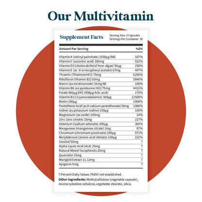 Multivitamina, Vitamina K2 y D3, Zinc Complex