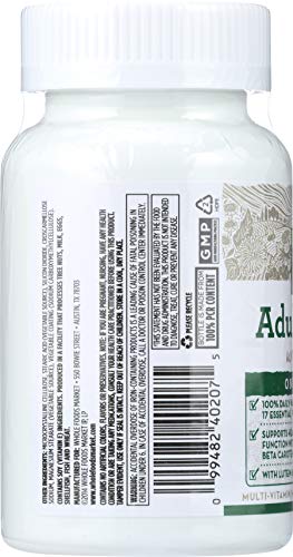 Multivitaminas 365 con hierro y nutrientes esenciales