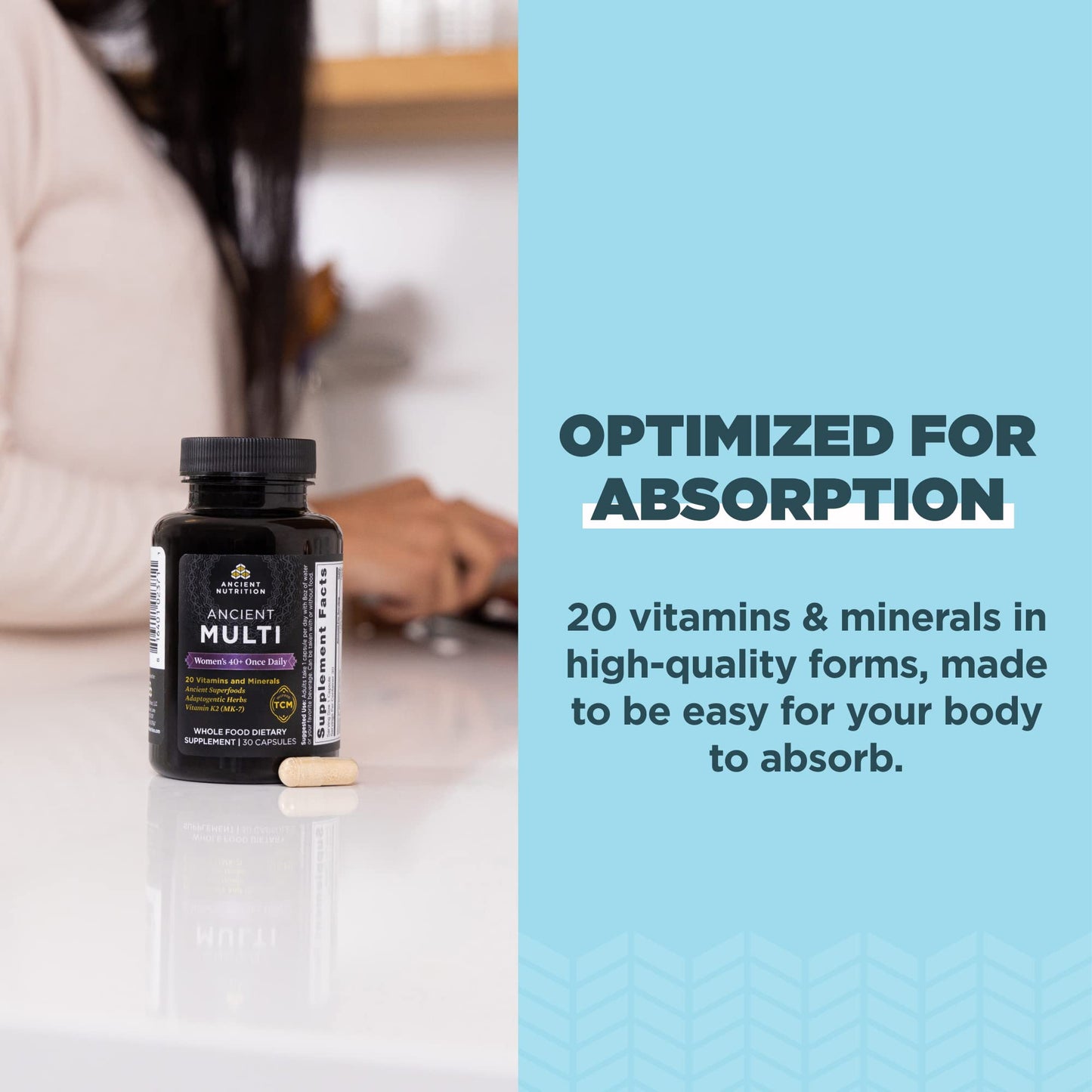 multivitaminas de absorción optimizada ancient nutrition