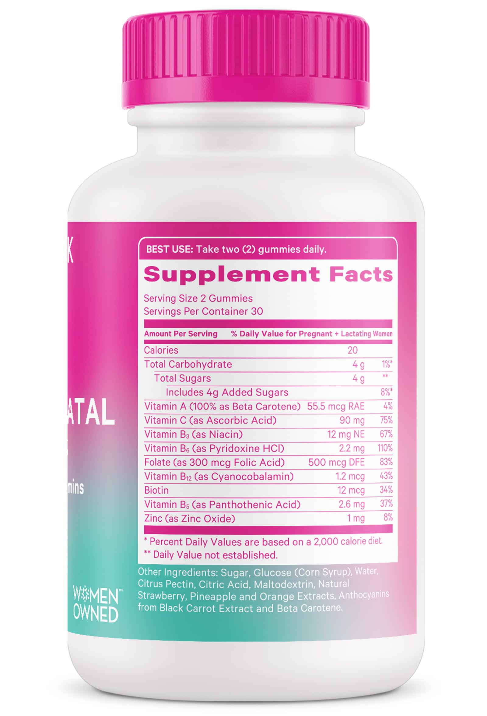 multivitaminas amigables con lactancia
