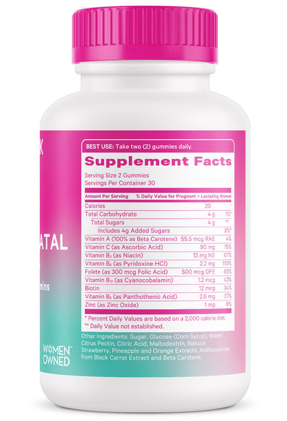 multivitaminas amigables con lactancia
