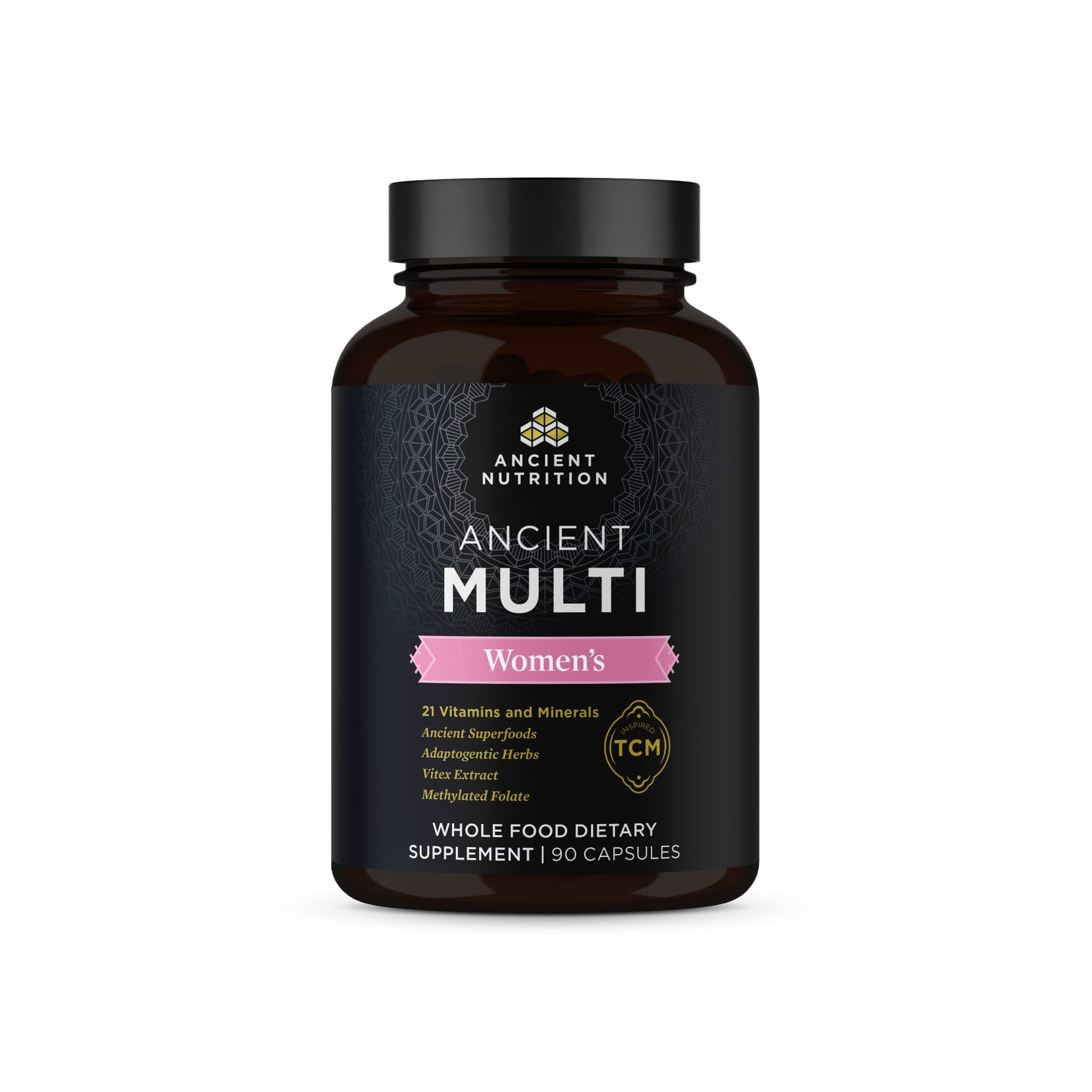 Botella de multivitaminas Ancient Nutrition para mujeres