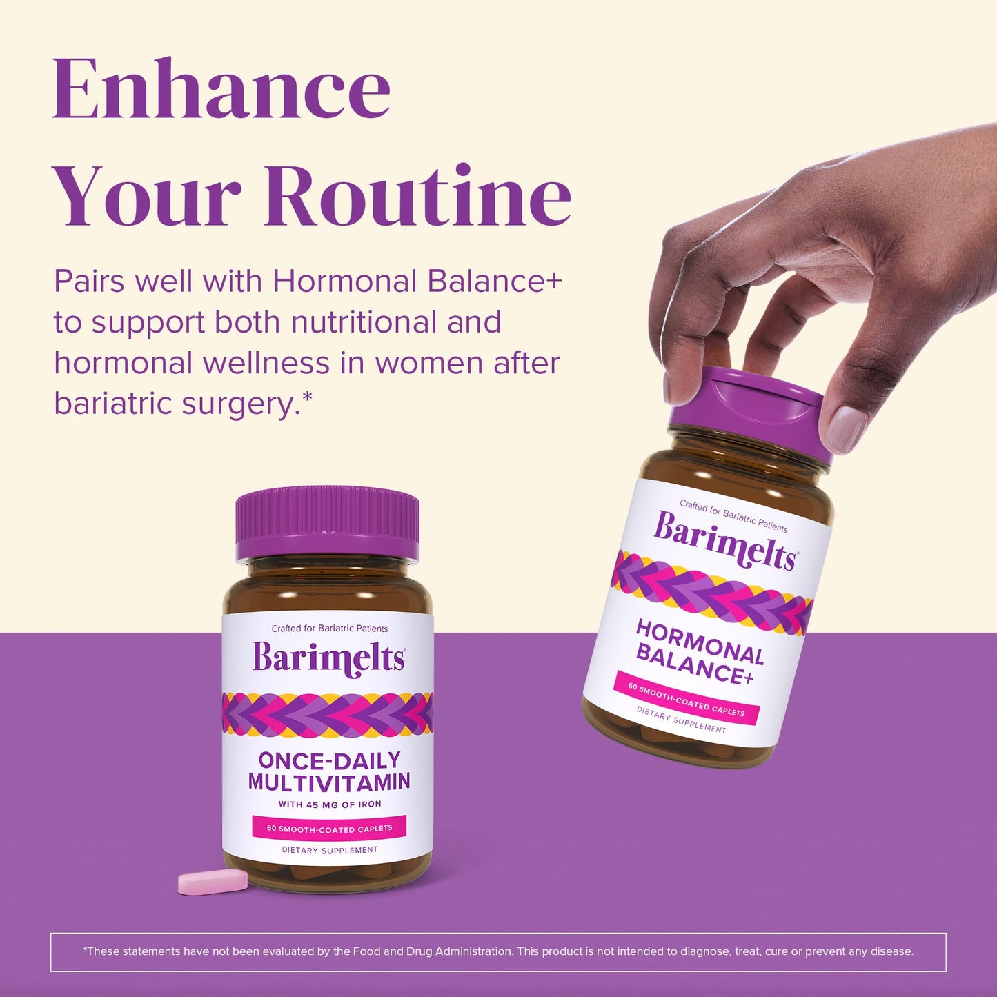 Multivitaminas Barimelts para soporte nutricional femenino