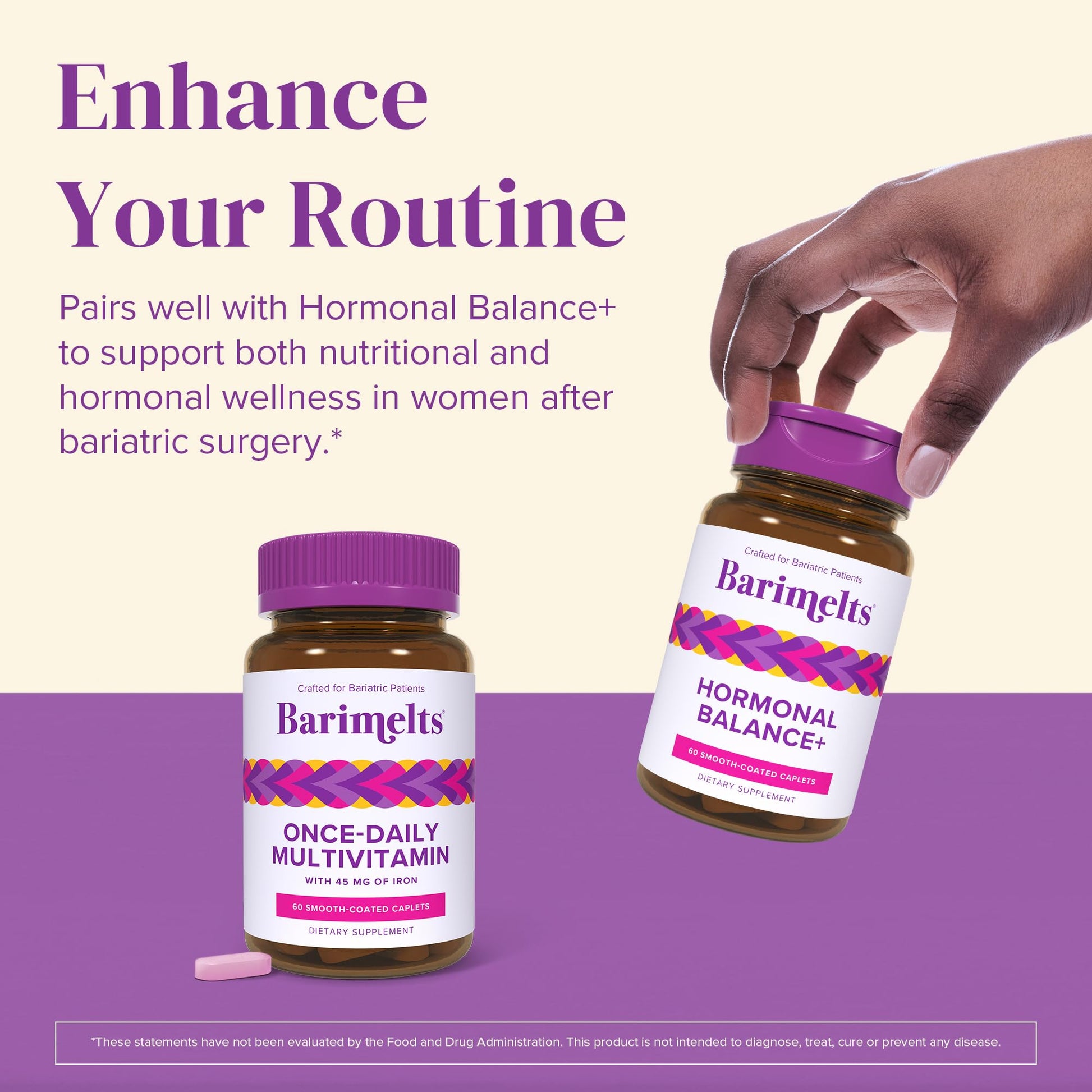 Multivitaminas Barimelts para soporte nutricional femenino