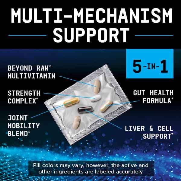 multivitaminas beyond raw vitapak