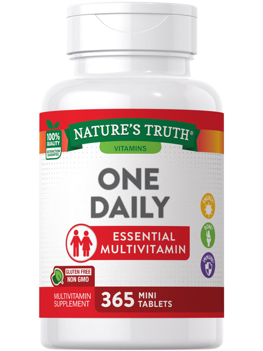 Nature's Truth multivitamínico diario 365 tabletas