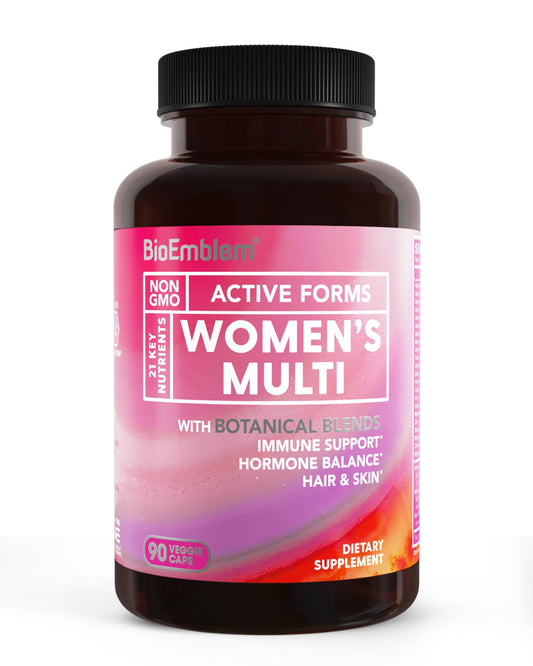 Multivitaminas diarias para mujeres BioEmblem