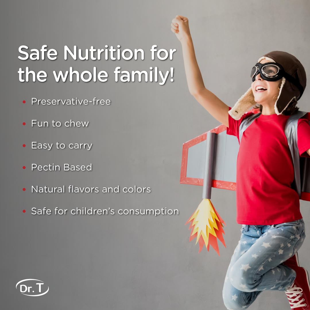 Multivitaminas Dr. T niños, mejora energía diaria