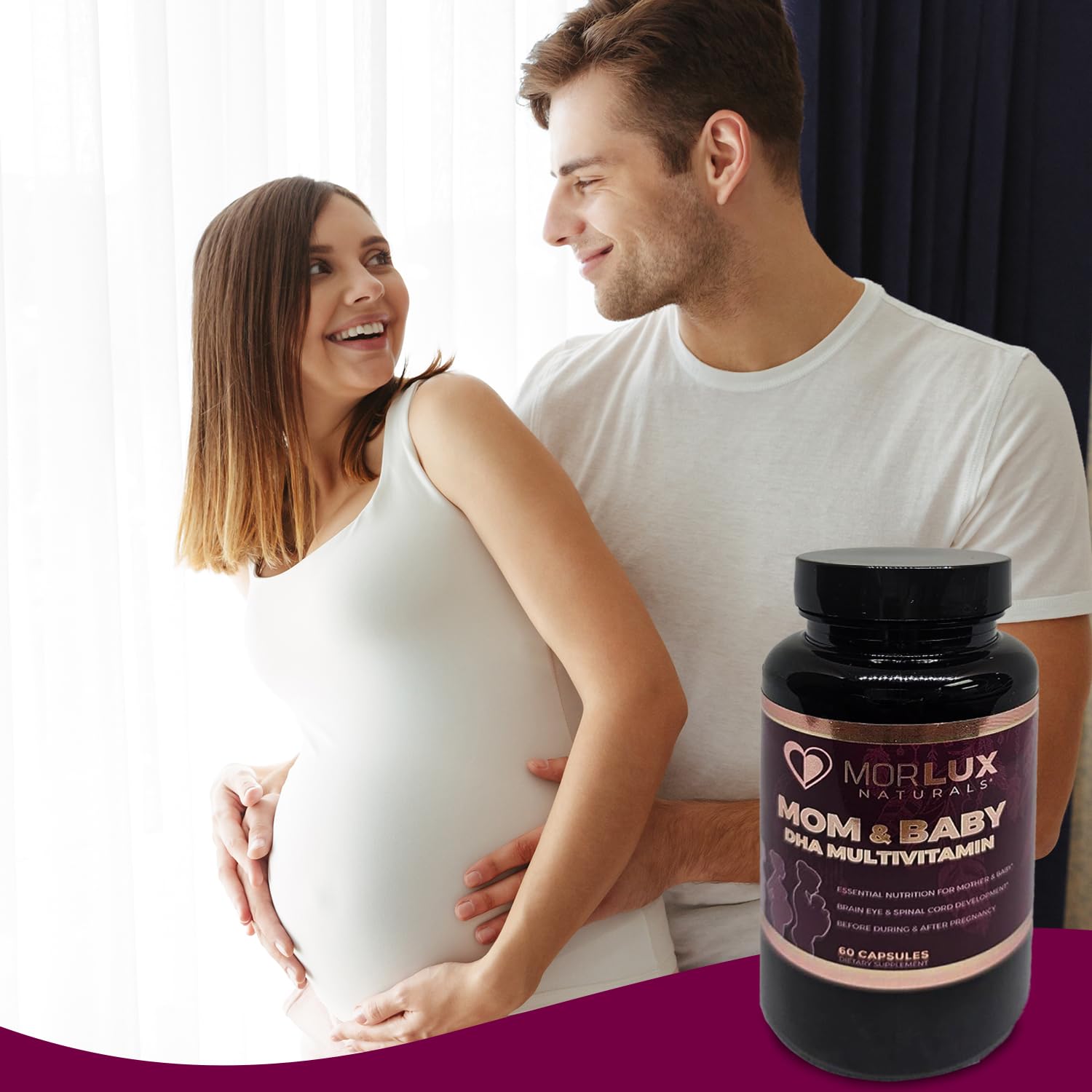 Multivitaminas para embarazadas y lactantes Morlux Naturals