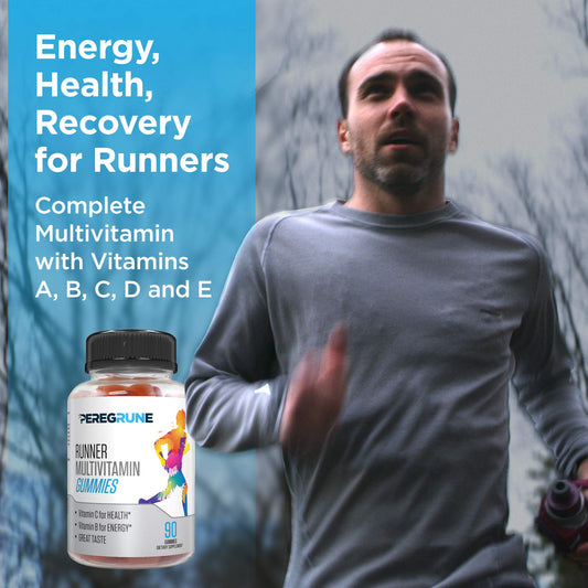 Multivitaminas para energía, salud y recuperación de corredores
