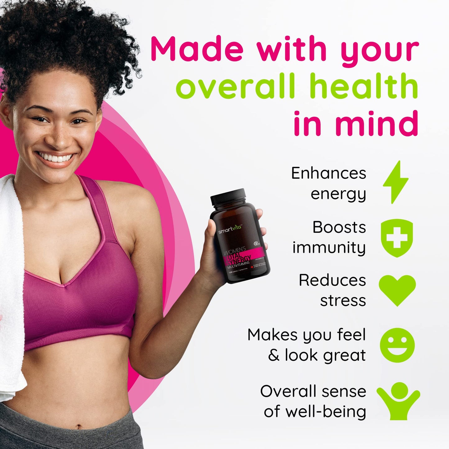 Multivitaminas energía vitalidad Smartvita