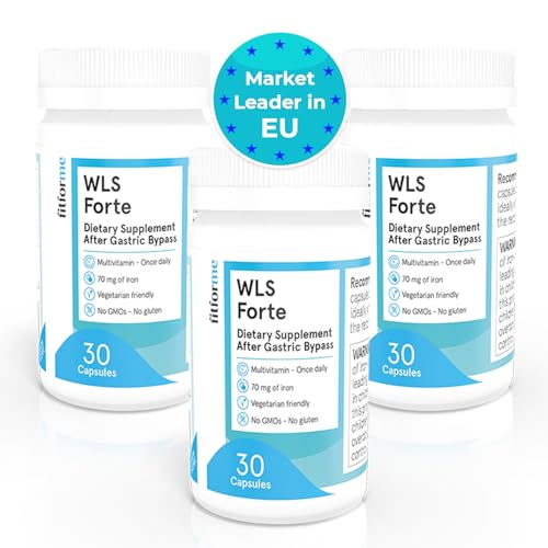 Multivitaminas FitForMe bariátricas envasado para bypass gástrico con hierro