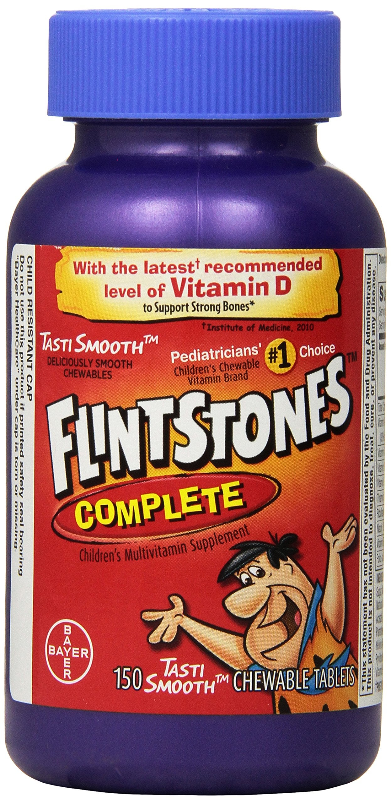 Multivitaminas Flintstones bote delantero