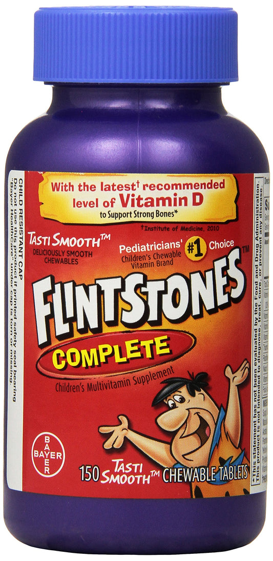 Multivitaminas Flintstones bote delantero