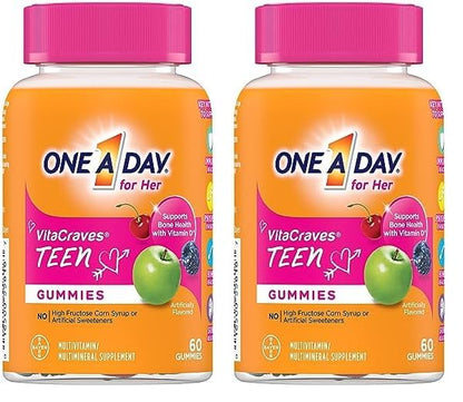 Gominolas multivitamínicas One A Day para adolescentes