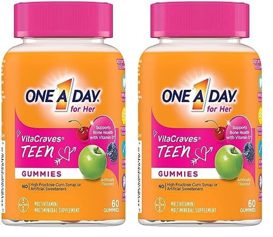 Gominolas multivitamínicas One A Day para adolescentes