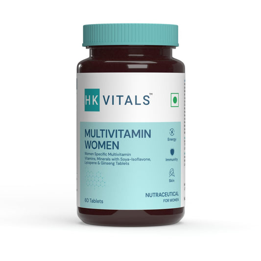 Multivitaminas HealthKart Vitals para mujeres