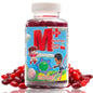 Multivitaminas infantiles sabor cereza natural en botella transparente