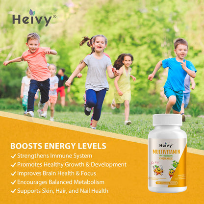 Multivitaminas infantiles para energía diaria