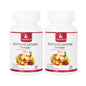 Dos botellas de multivitaminas JulyDeer para mujeres