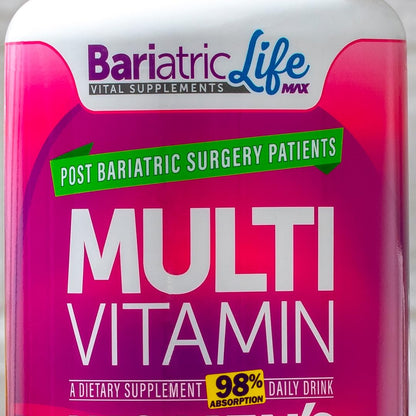 Multivitaminas líquidas Bariatric Life Max.