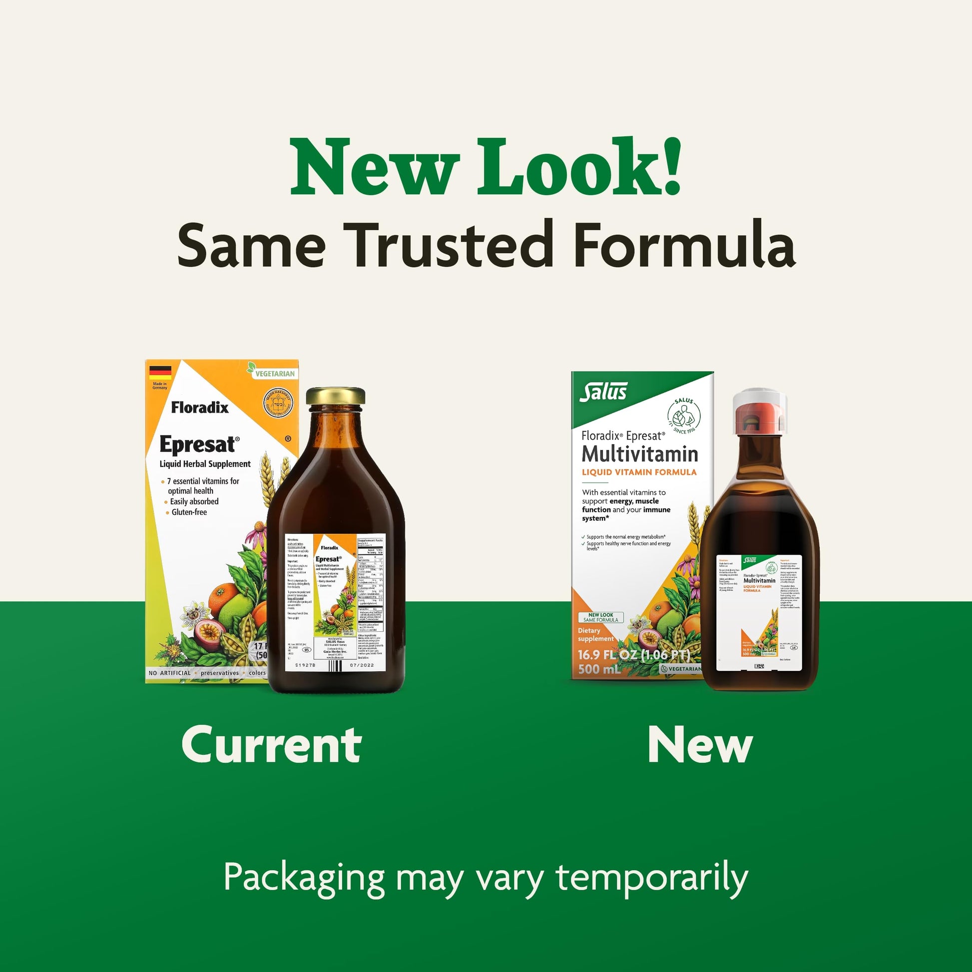 Multivitaminas líquidas con sabor natural