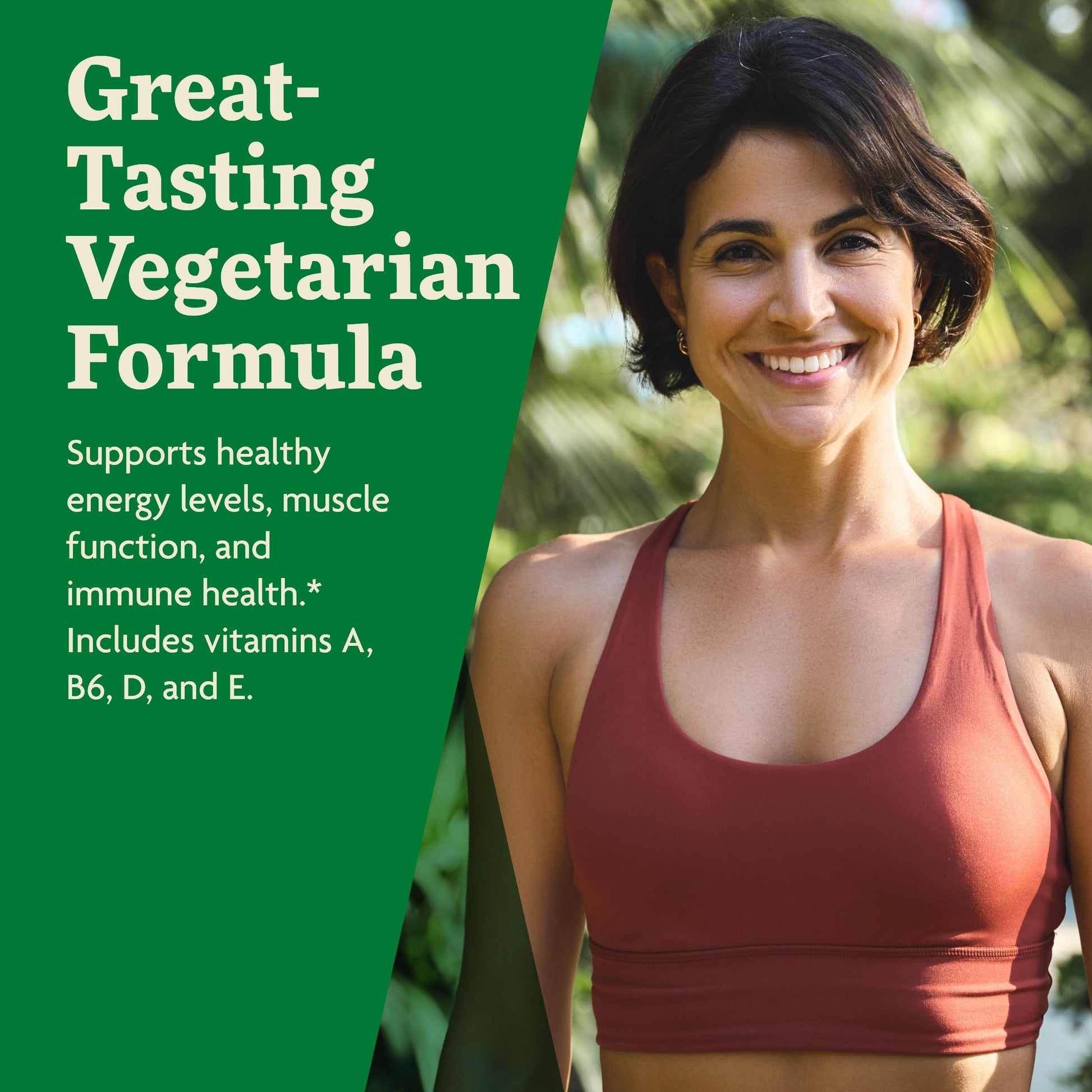 Multivitaminas líquidas vegetarianas y sin gluten