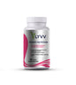 Frasco de multivitaminas Lyvv para mujeres. Vitaminas esenciales.