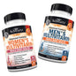 Envases de multivitaminas para mujeres y hombres de BioSchwartz