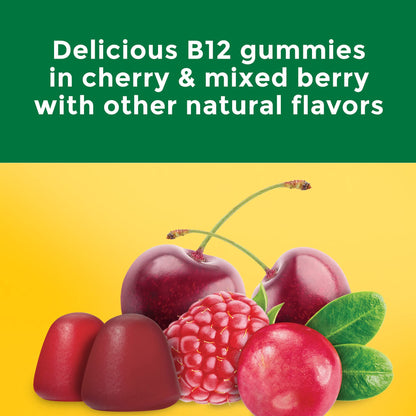 Multivitaminas Nature Made apoyo cerebral con B12 gominolas