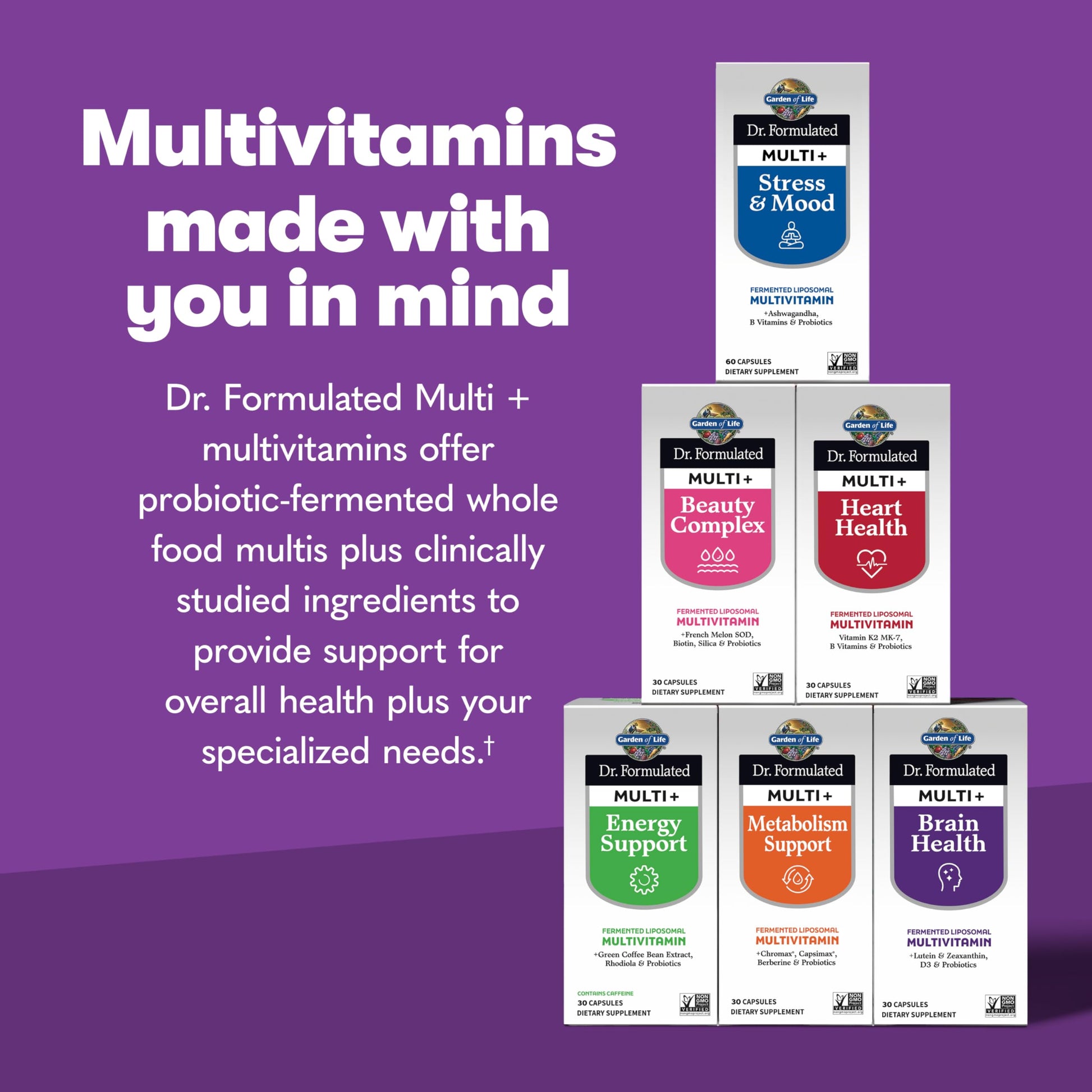 Multivitaminas para necesidades especializadas Garden of Life