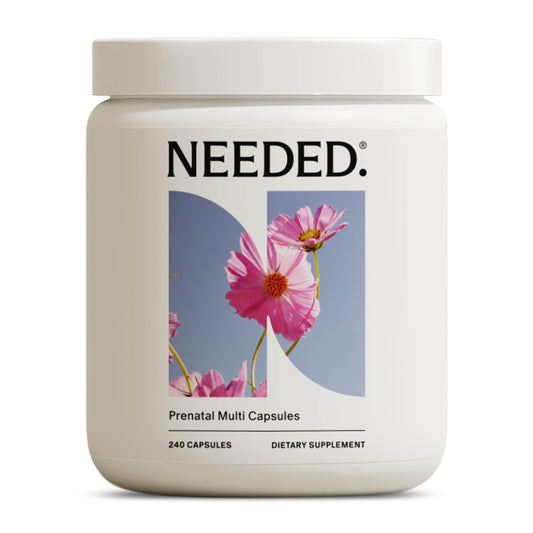 Multivitaminas Needed botella frontal