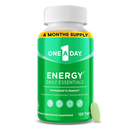 Botella de multivitaminas One A Day Energy para energía diaria