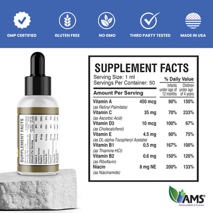Multivitaminas PediaWell Multi - Mejora el crecimiento mental y físico