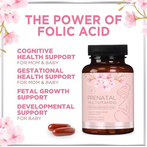 Multivitaminas prenatales para mujeres embarazadas