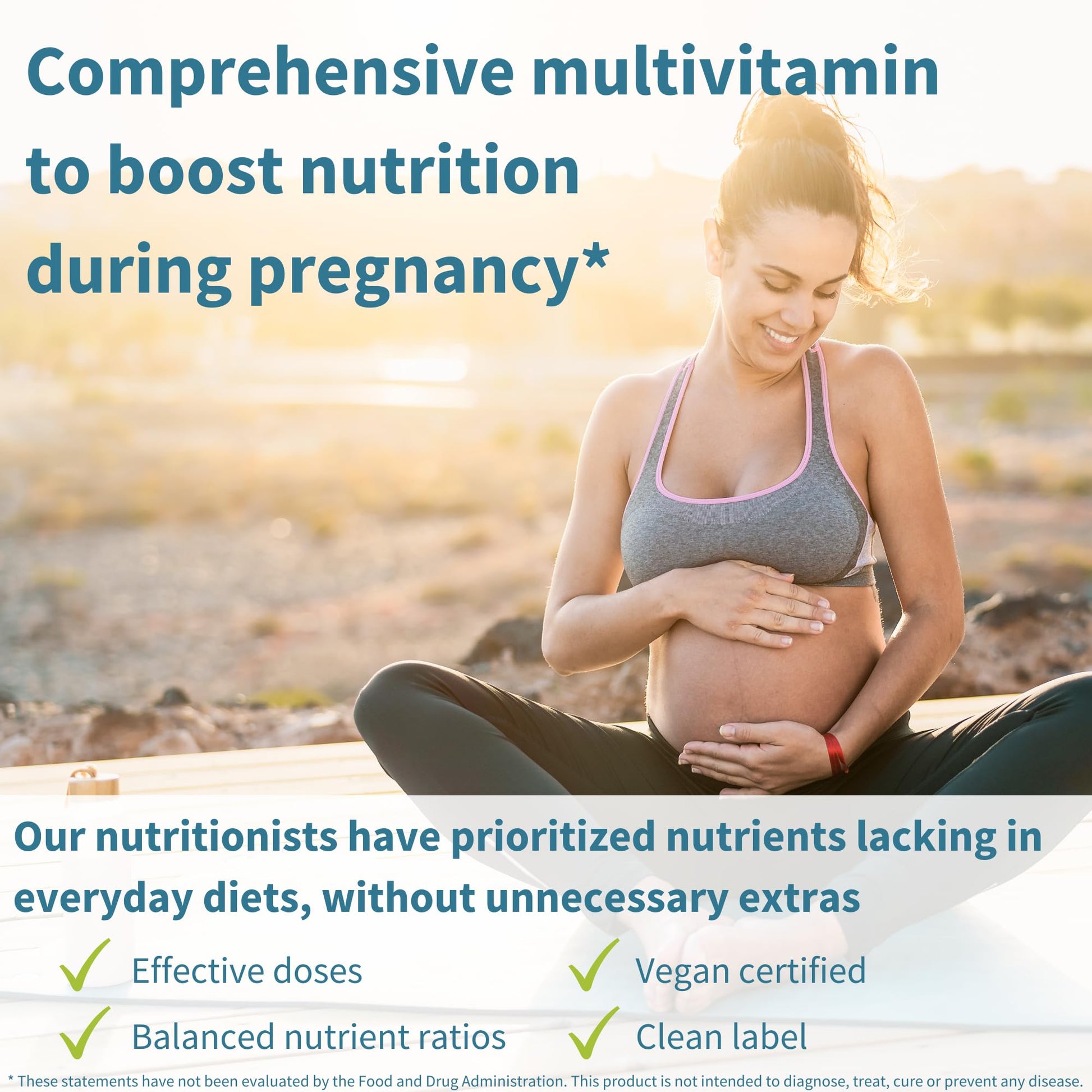 Multivitaminas prenatales para soporte nutricional durante embarazo