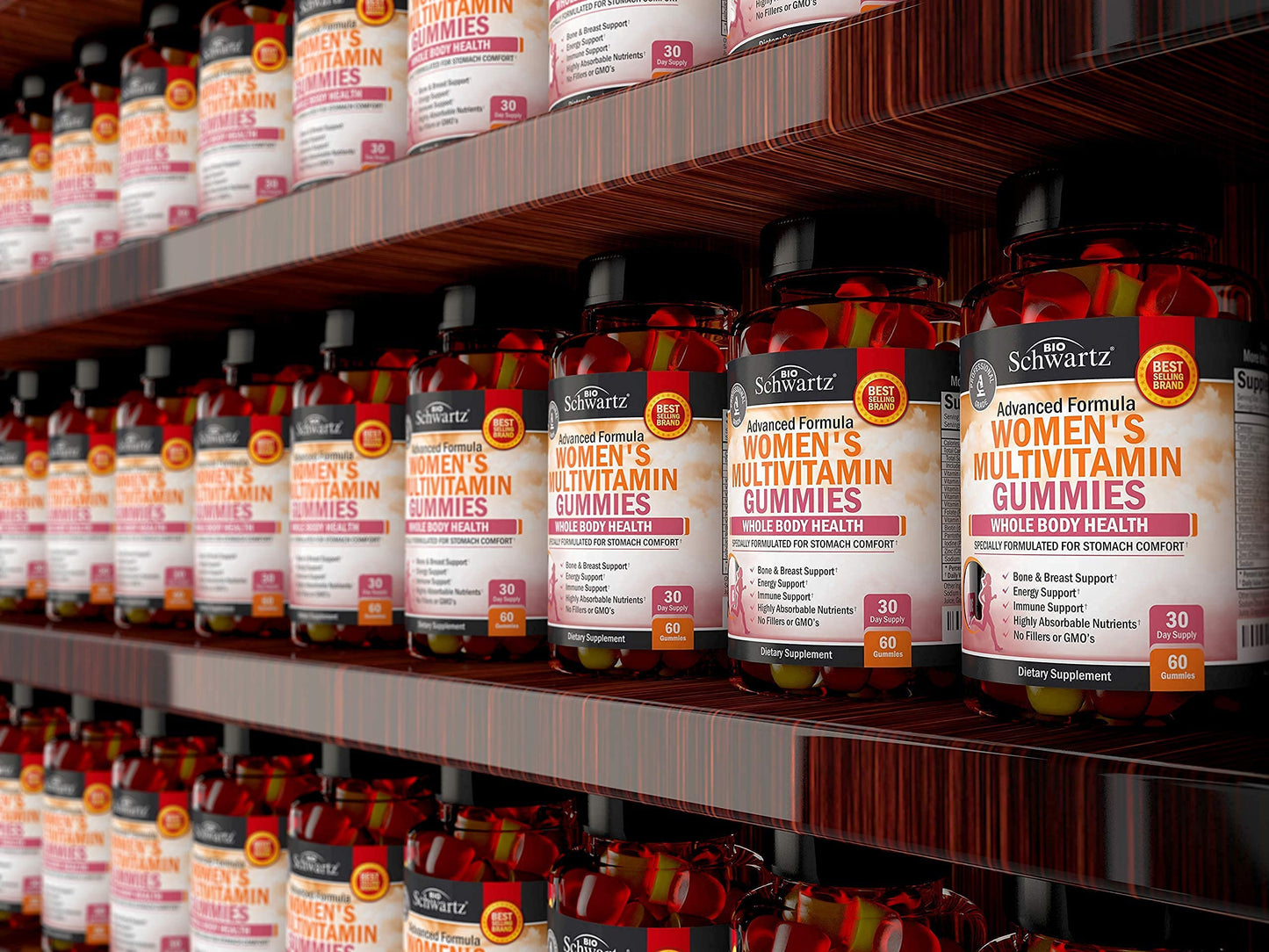 Multivitaminas BioSchwartz en sabor bayas para mujeres