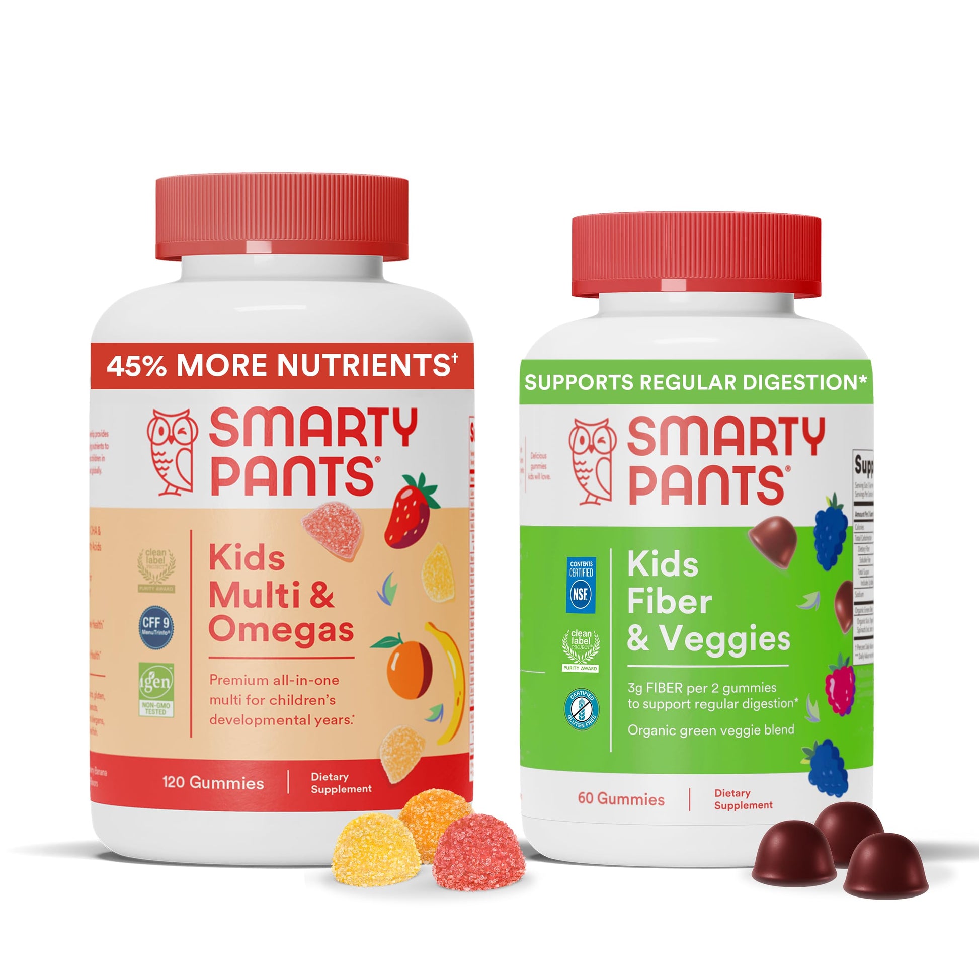 Multivitaminas SmartyPants niñez 180 unidades paquete completo