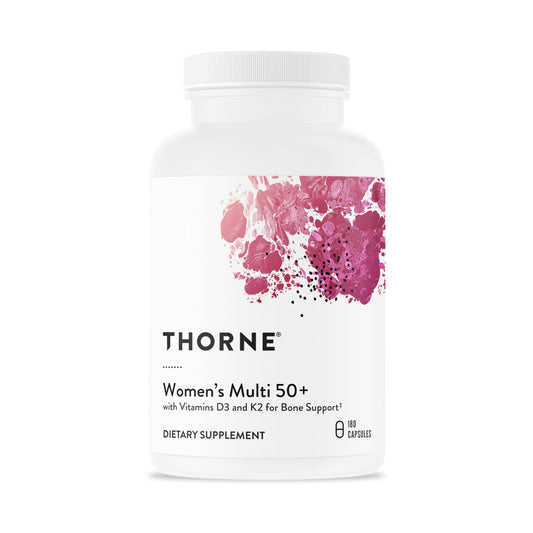 Botella de multivitaminas THORNE Mujer 50+