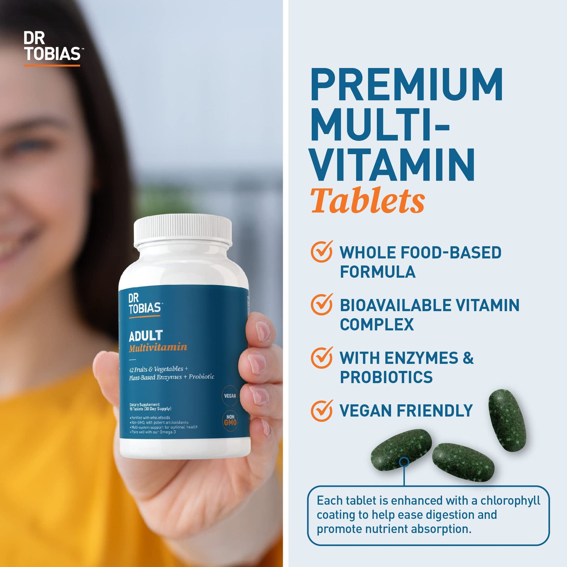multivitaminas veganas dr tobias 180 tabletas